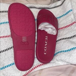 Coach Sandals brand new comes with the box only tried them on